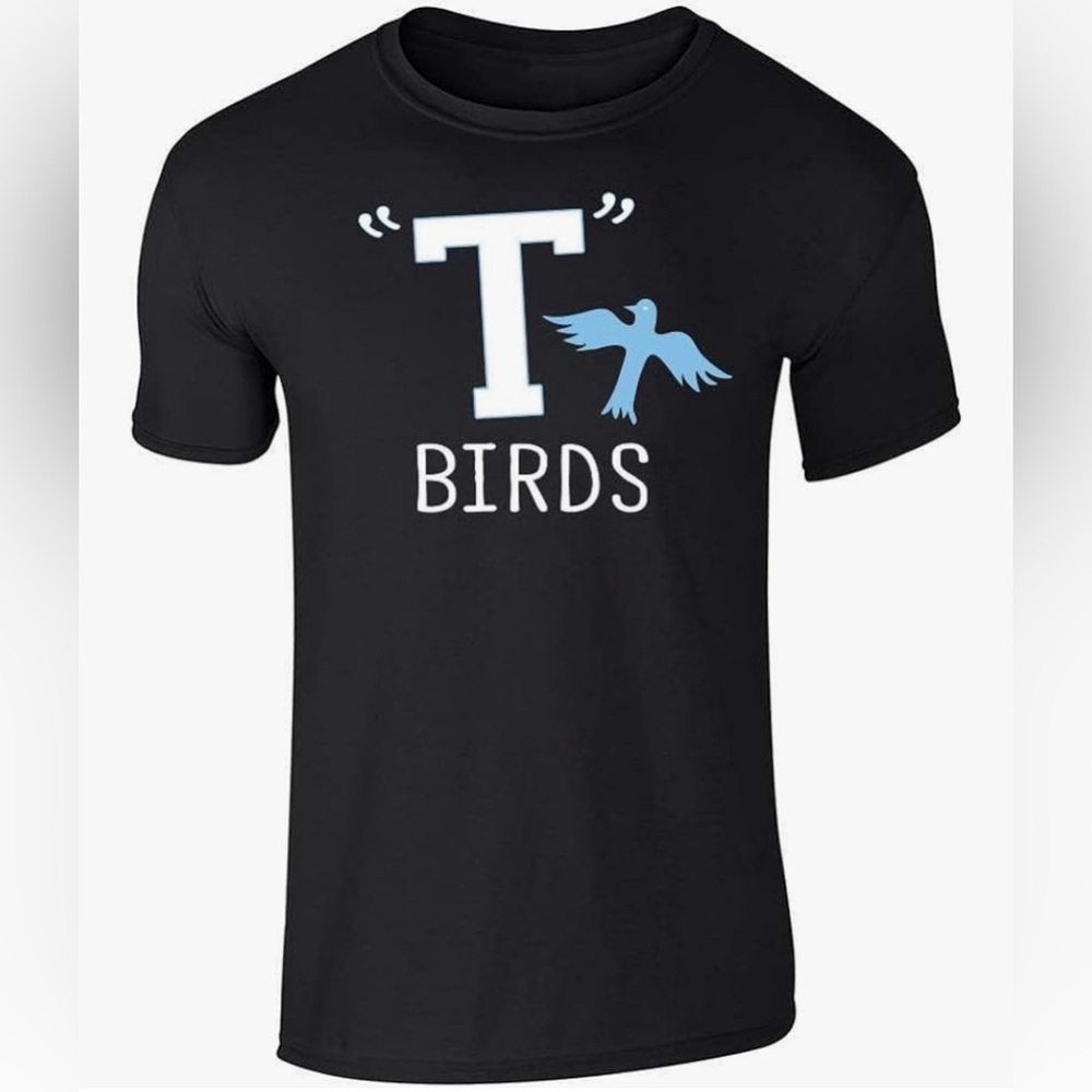 Pop Threads: Men’s “T Birds” t shirt. Size medium.